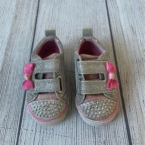 *FREE Size 5 Toddler Sport by Sketchers Crystal Stars Shoes